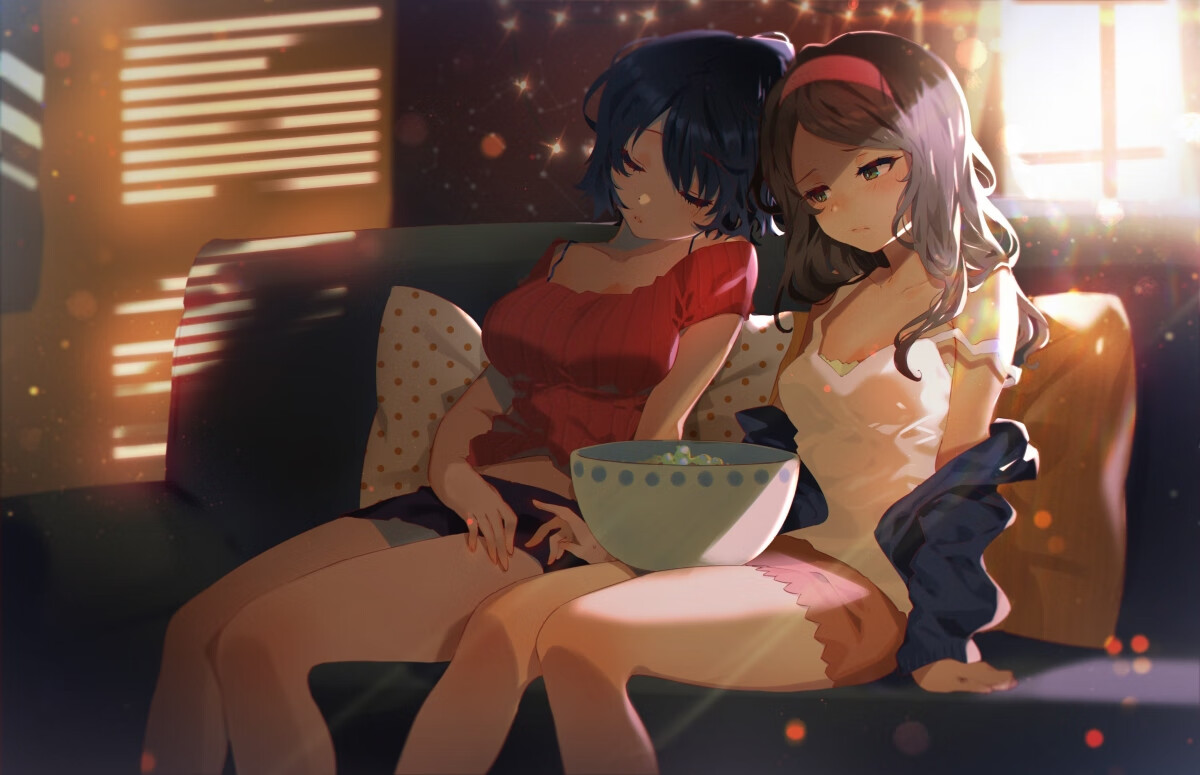 中美女子200蝶滑行–划频协同度演进图